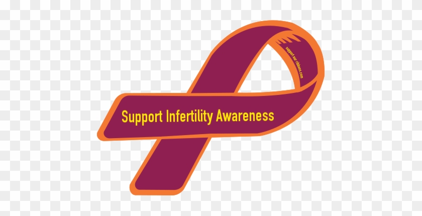 Infertility Awareness Ribbon Custom Ribbon Support - Pap Smear Saves Lives #709817