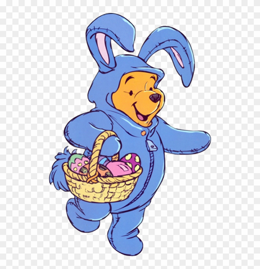 Winnie the Pooh - Honey Pot Full of Easter Eggs PNG Free Download