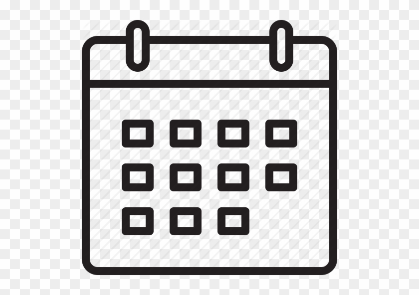 Alarm, Appointment, Birthday, Calendar, Date, Meeting, - Calendar Line Icon Png #710068