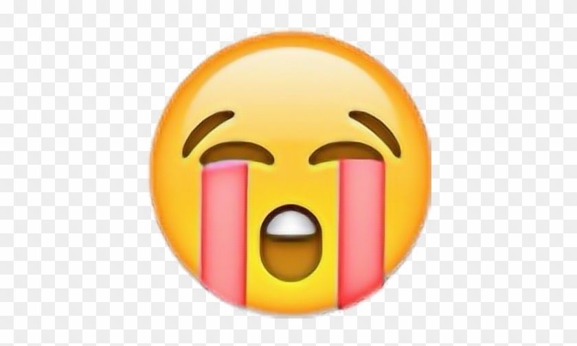 Love Emoji Emojis Pink Cry Crying Cryingemoji - Crying Emoji #710126