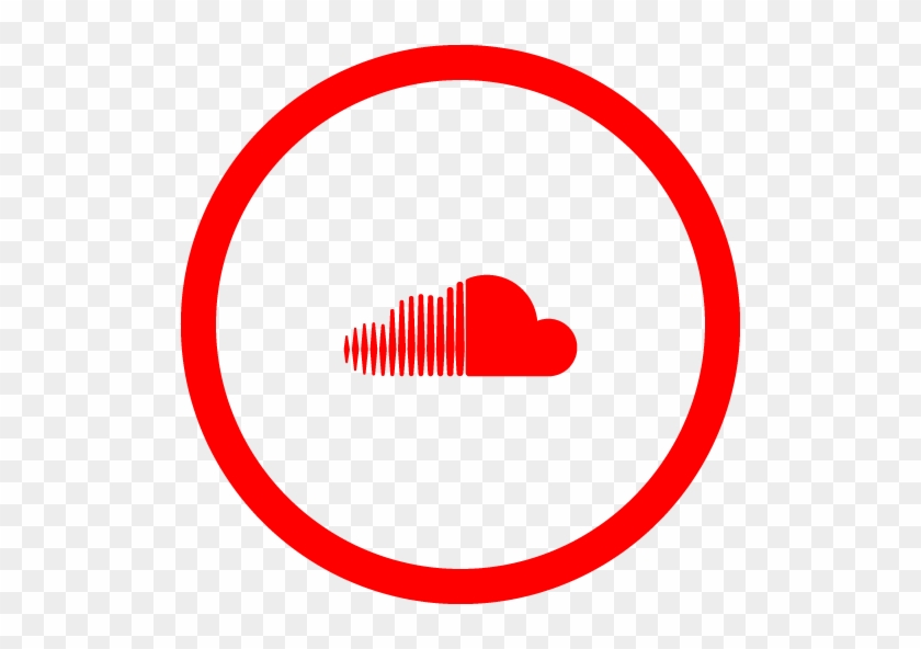 Soundcloud Icon - Crossed Out Circle #710158