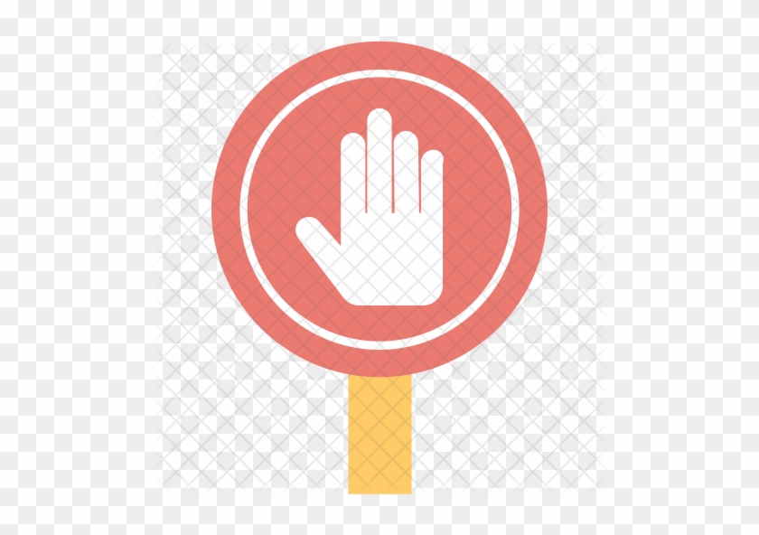 Stop Sign Icon - Warning Sign #710217