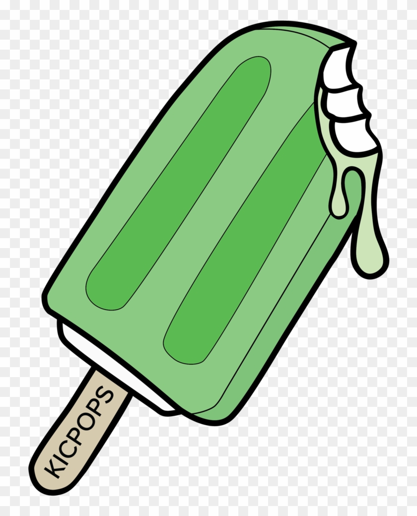 Mint Chocolate Chip Popsicle, Cucumber Honeydew Popsicle, - Popsicle Clipart #710340