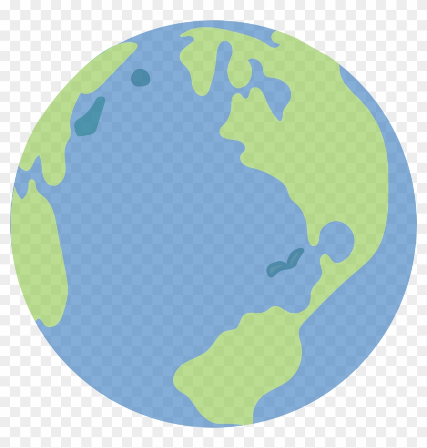 Global Earth World Map Globe Png Image - โลก การ์ตูน Png #710359