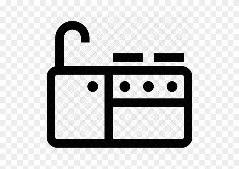 Kitchen, Furniture, Electric, Stove, Tape, Water Icon - Kitchen #710367