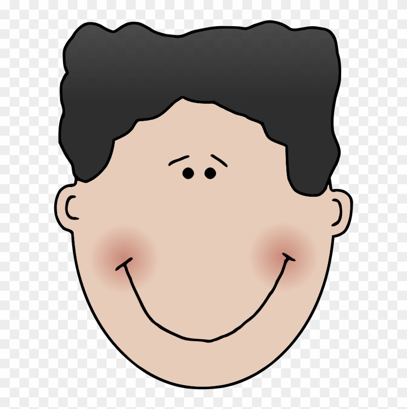 Cheek 20clipart - Boy Face Cartoon #710377