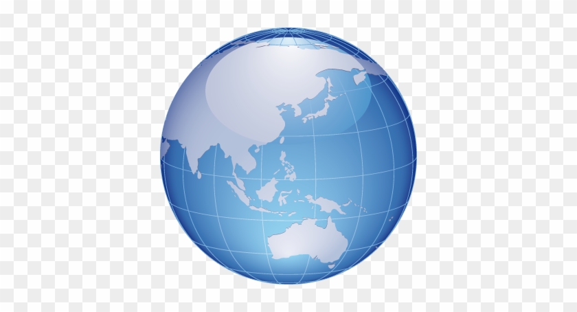World Map Asia & Oceania Sticker - Satellite Picture Southeast Asia #710538