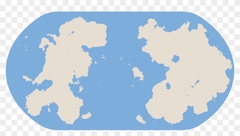 Blank Alien World Map By Terrantechnocrat - Blank Digital World Map #710576