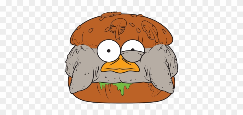 Burger Png Vector Material Hamburger Food Cartoon And - Grossery Gang Burger #710719