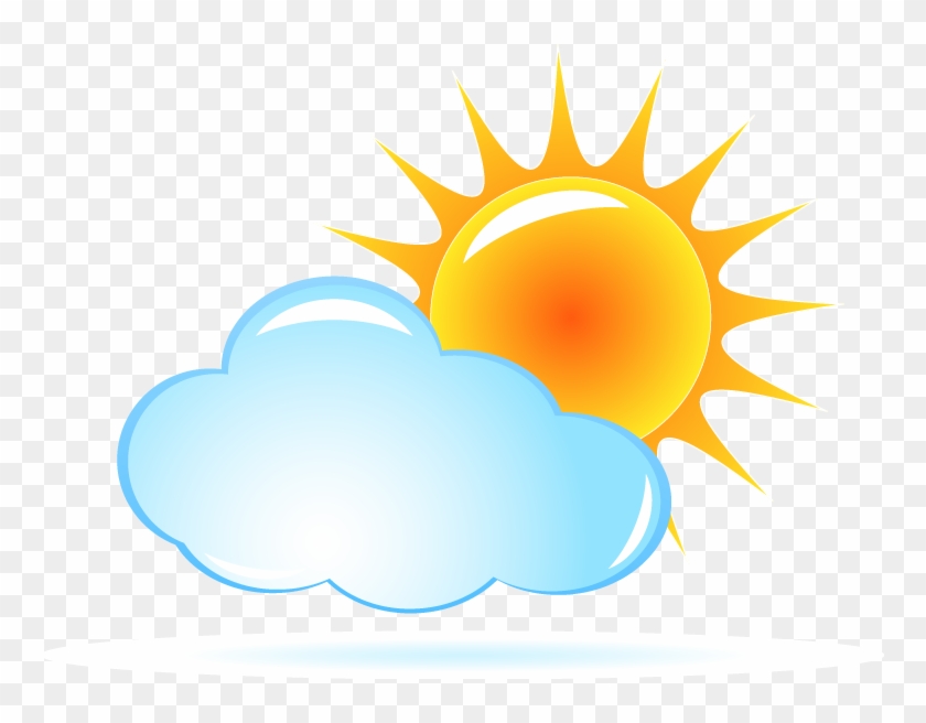 Simple Clouds Sun Pattern - Simple Clouds Sun Pattern #710745