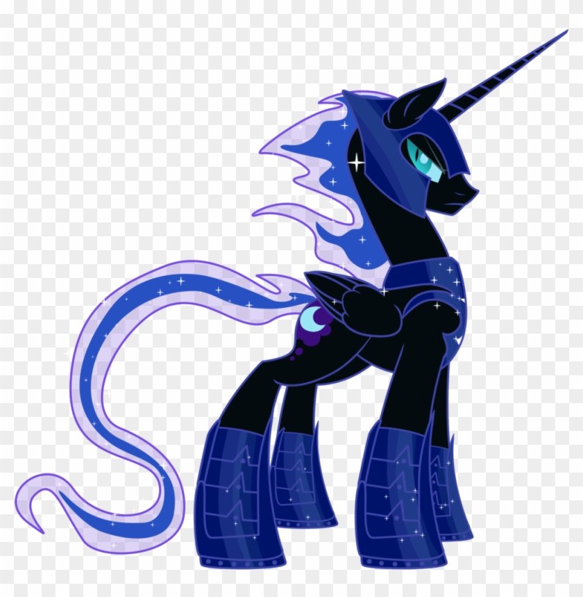 Icedroplet, Darkhorse Knight, Nightmare Moon, Nightterror - My Little Pony Dark Horse #710839
