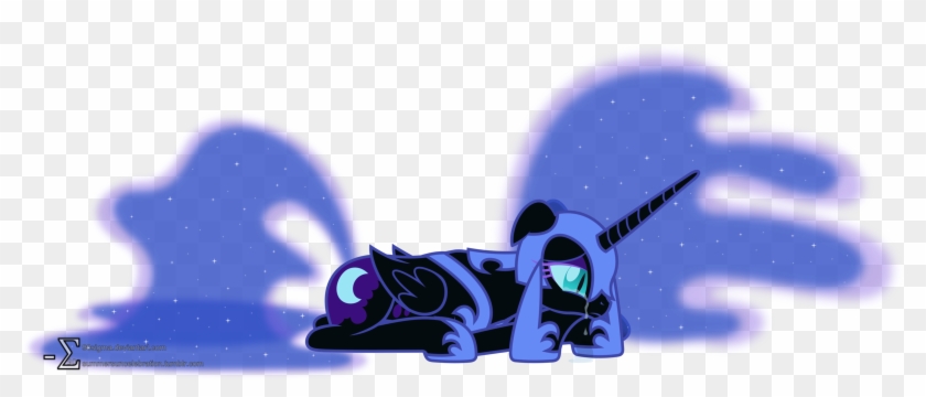Upset Nightmare Moon By 90sigma - Cartoon #710860