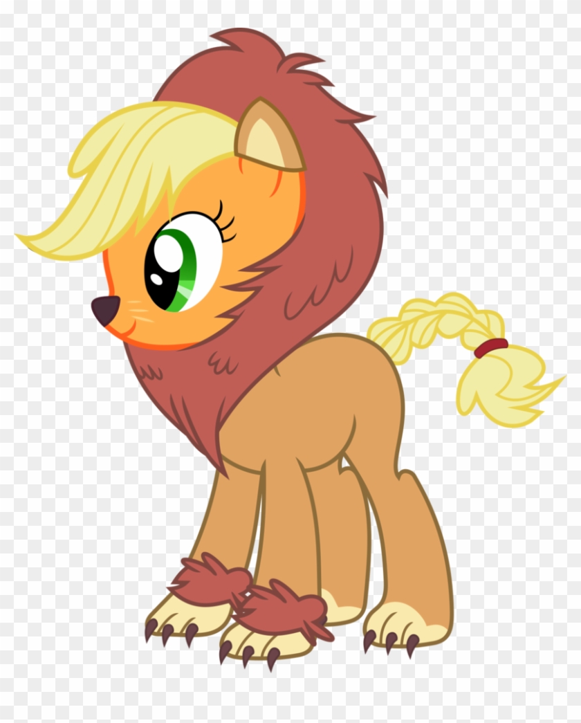 Lionjack By Timelordomega Lionjack By Timelordomega - Lion Applejack #710907