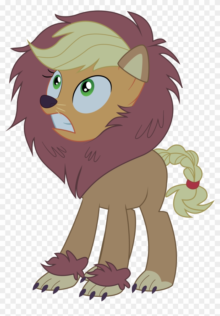 Applejack Nightmare Night 2015 Lion By Rainbowdashks - Applejack Nightmare Night Costume #710914