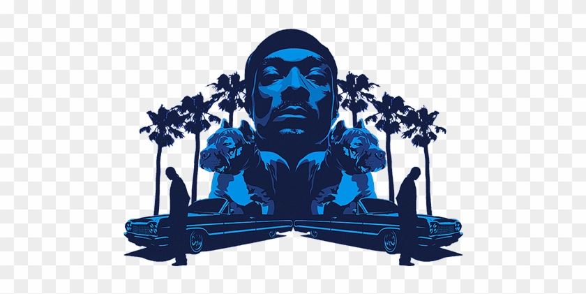 Snoop Dogg Illustration - Legend Of Hip Hop #710921