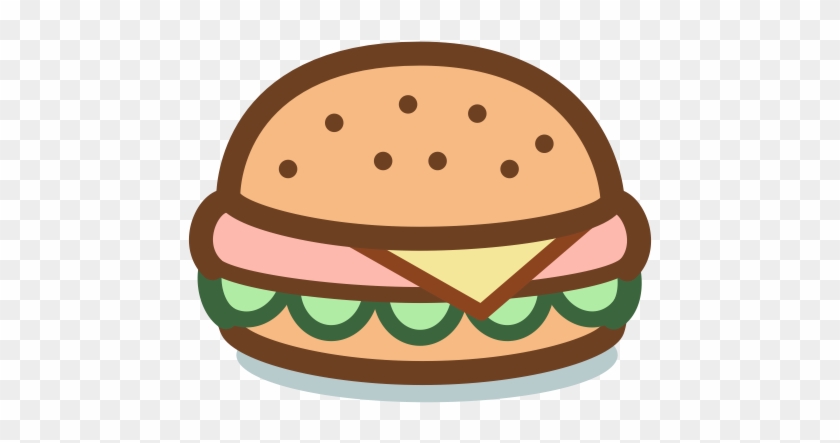 Burger, Cheese Burger, Food Icon - Hamburger #710961