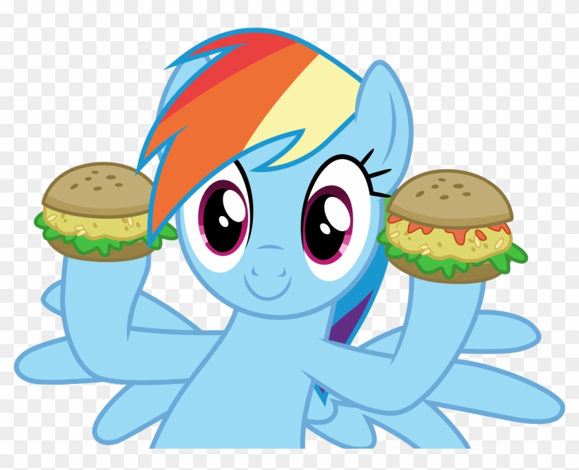 Ai Available, Artist - Rainbow Dash Burger #710978