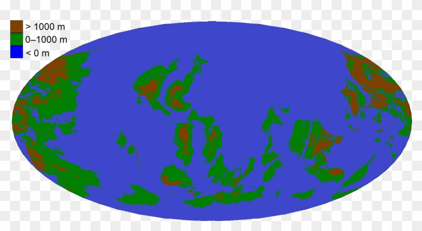 Inverted World Map 4500 - Earth #710987
