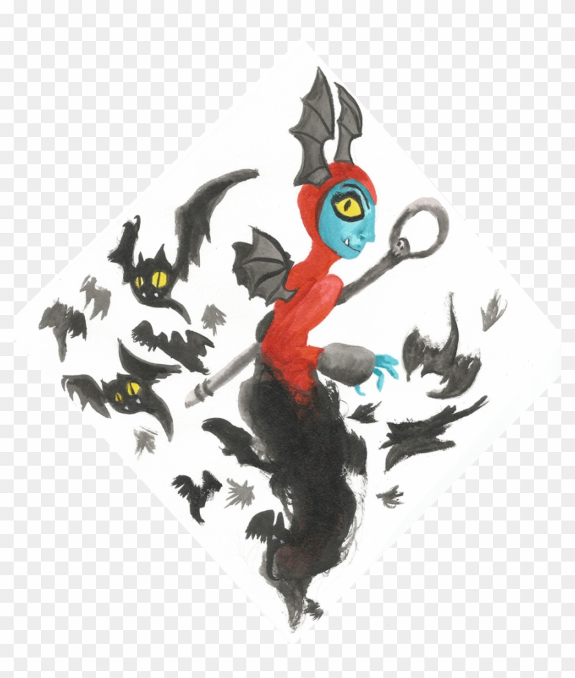 Bat Spin Painting By Lunyathedragon - Bat Spin Skylander #711202