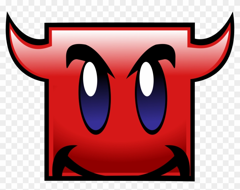 Smiley Evil - Clip Art #711306
