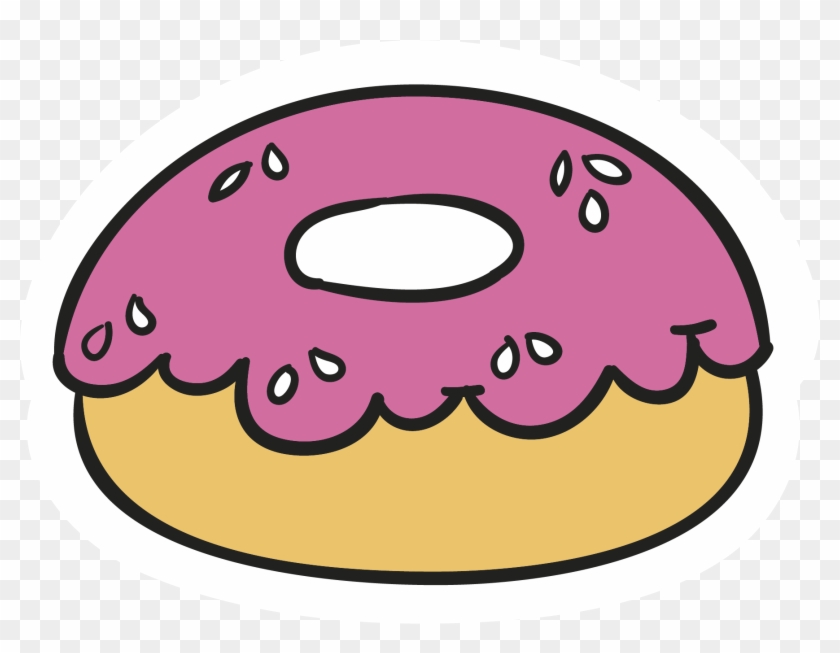 Doughnut Cartoon Clip Art - Donut Animado Png #711307