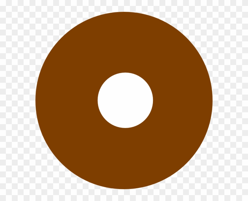 Chocolate Donut Svg Clip Arts 600 X 600 Px - France #711378