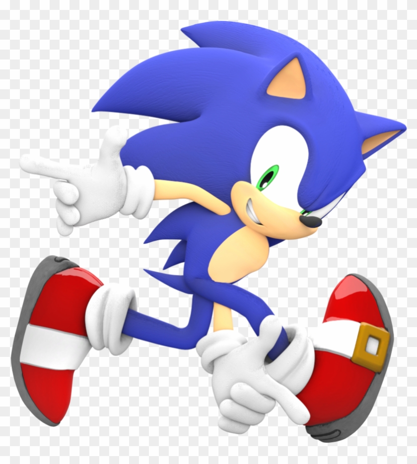 Sonic Adventure 1 Pose Remake By Nibrocrock - Sonic Adventure 1 Sonic #711444