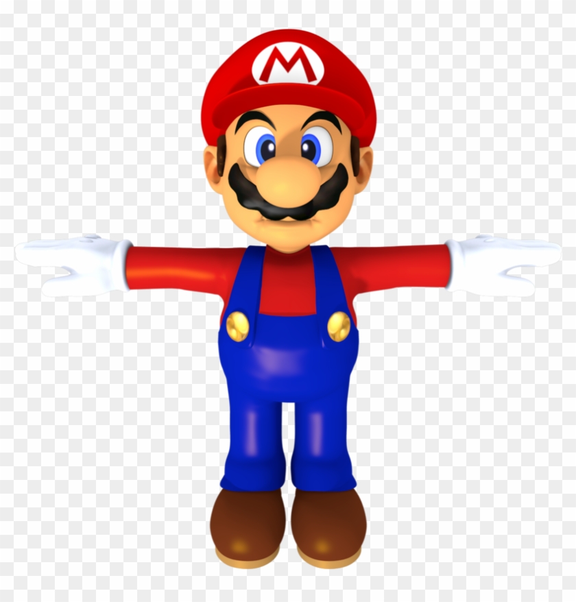 Vinfreild's N64 Mario - Mario T Pose #711482