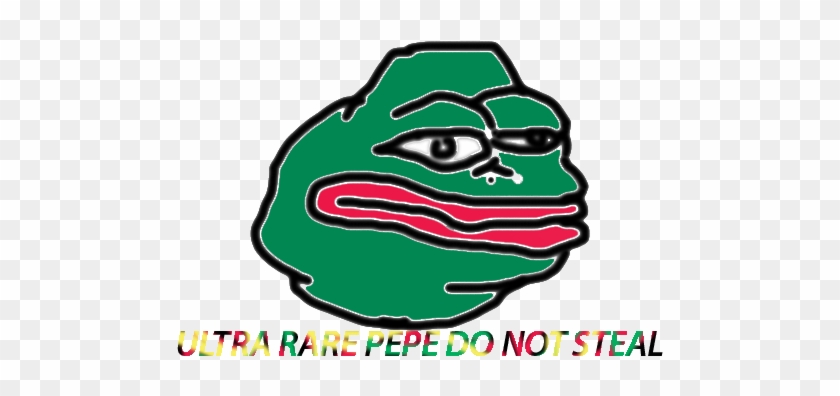 Ultra Rare Pepe Do Not Steal Frog Green - Donut Steel Pepe #711504