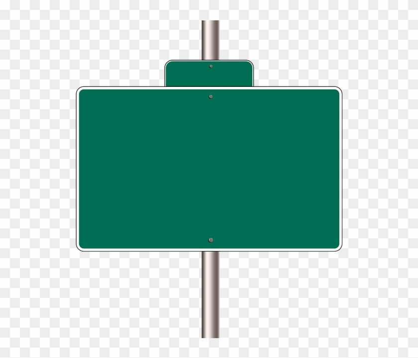 Blank Street Sign Template - Street Sign Empty #711532