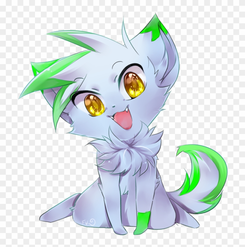 Simple Chibi Commission For Blue Raccoon Pro By Fleesy2 - Chibi Raccoon #711543