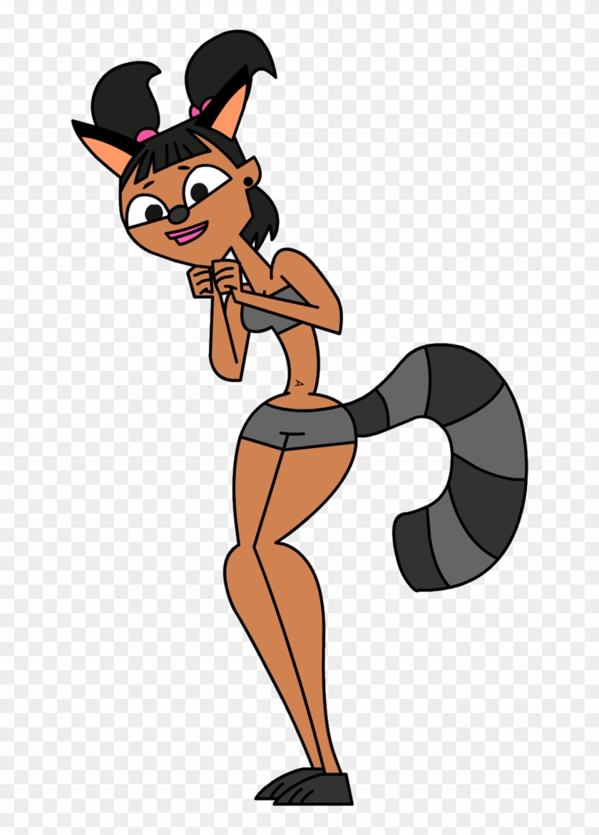 Tdf Girl Katie Racoon By Skull1045fox On Deviantart - Total Drama Island Katie #711574