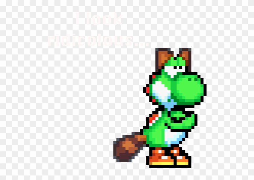 Racoon Yoshi Preview By Babyluigi957 - Pixel Art #711583