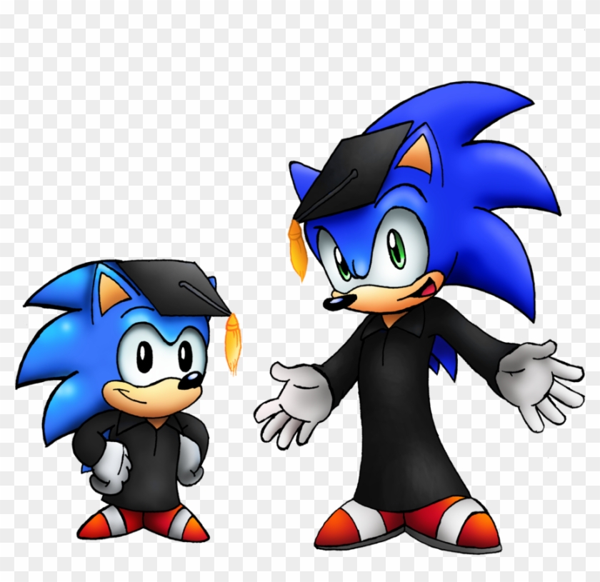 Sonic Graduation By Sonicknight007 Sonic Graduation - Sonic The Hedgehog Graduation #711593