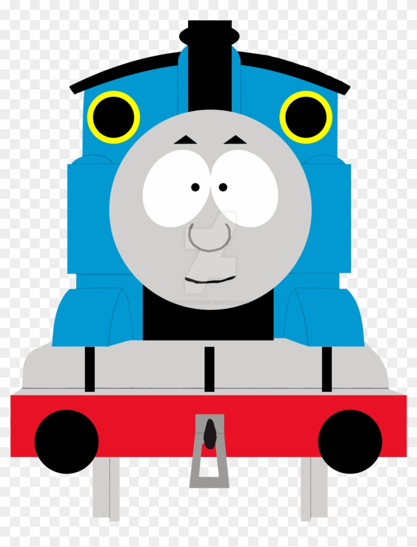 Thomas In South Park Style By Steamattack - South Park Thomas The Tank Engine #711603