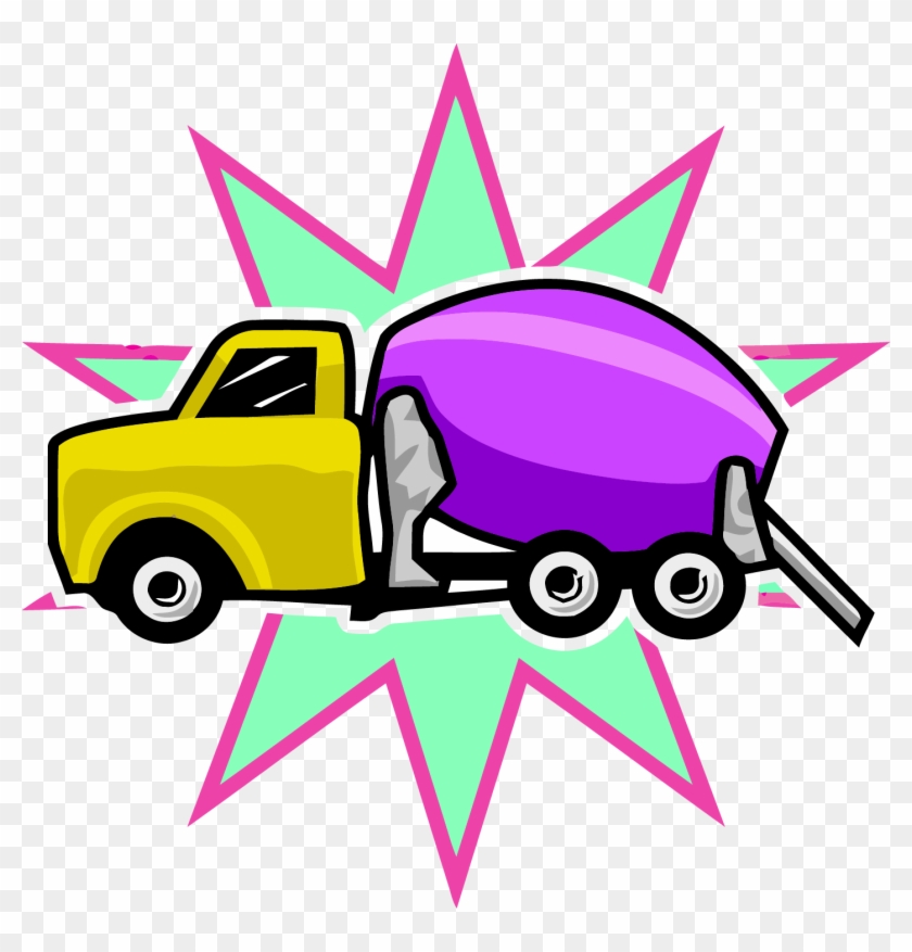 Cement Truck Star Clipart Png - Stop Sign Clip Art #711606
