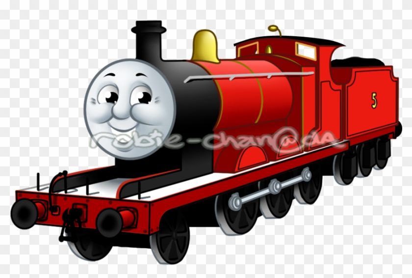 Free James The Train Engine - James The Red Engine Drawing #711634
