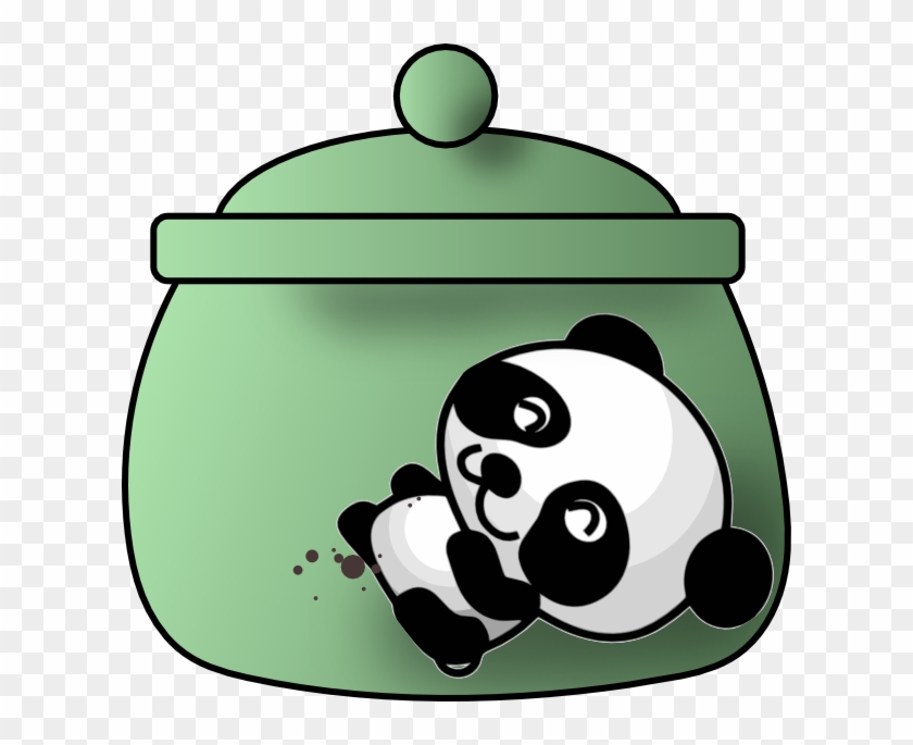 A Cookie Jar With A Happy Panda - Cookie Jar #711865