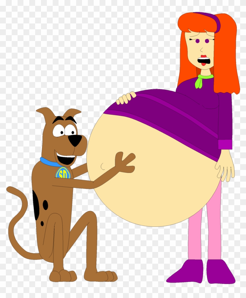 Scooby Thinks Daphne's Pregnant By Angry-signs - Daphne & Velma #711877