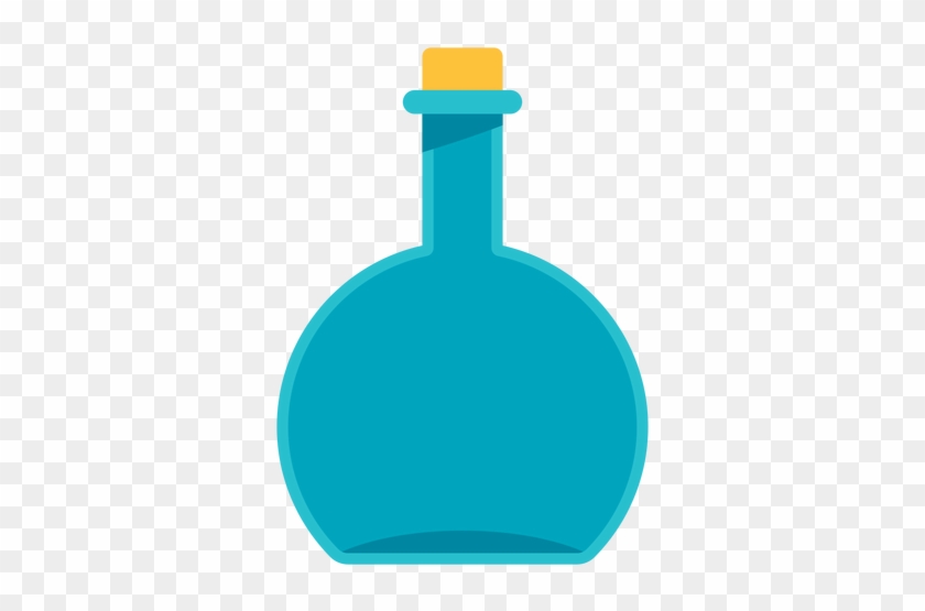 Medical Round Flask Icon Transparent Png - Flask Blue Red Png #711917