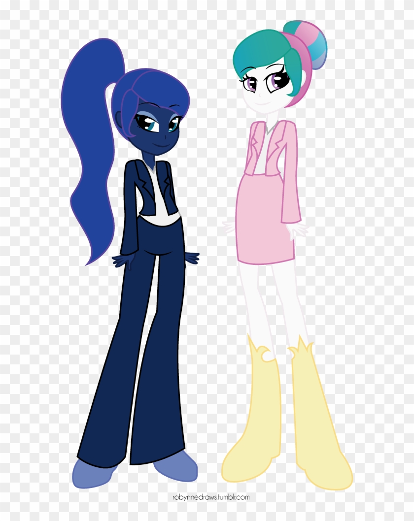 Pretty Pony Principals By Robynneski - Princess Luna Equestria Girl #711925