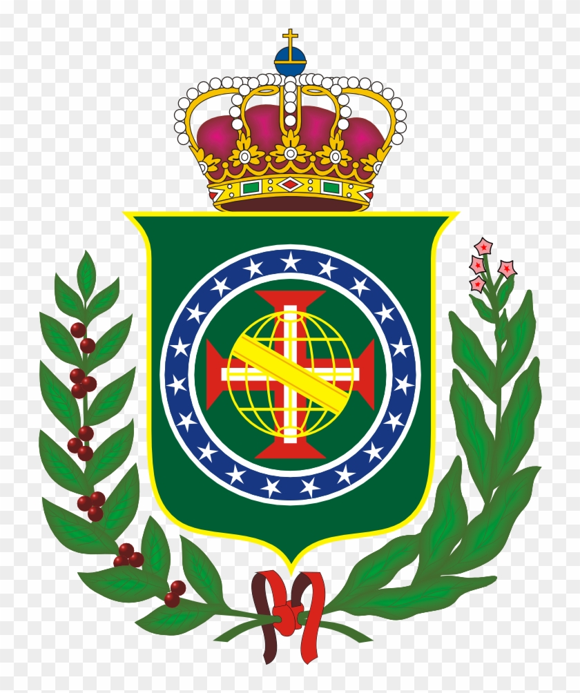 Coa Regent Prince Of Brazil Flag Flags Of The World - Brasão Da Familia Imperial #711940