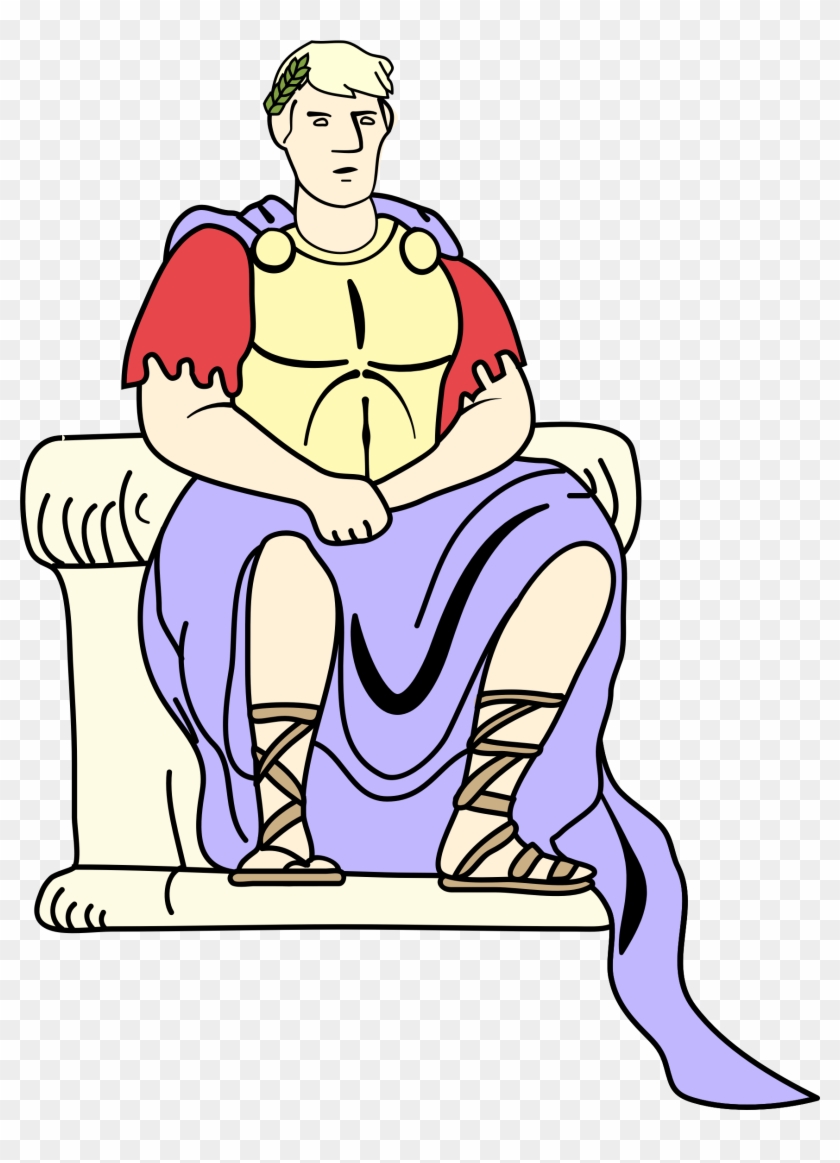 Clipart Emperor Nero Rh Openclipart Org Clip Art Of - Roman Emperor Clipart #711944