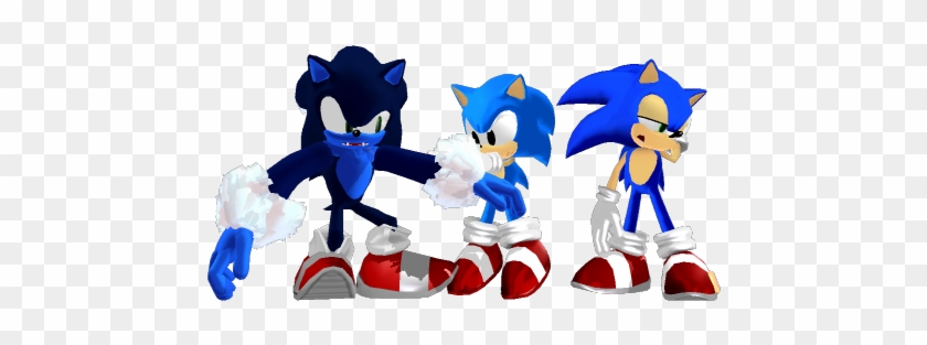 Sonic Mmd Model Pack Dl By Jetknight - Mmd Sonic The Werehog #711957