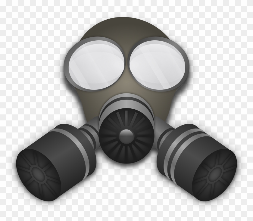 Clipart - Gas Mask Png Clip Art #712046