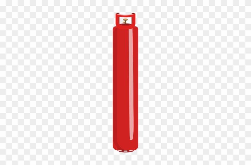 Red Gas Bottle Illustration Transparent Png - Gas Cylinder #712068