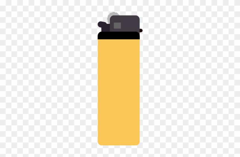 Illustration Of A Yellow Lighter - Bicycle #712092