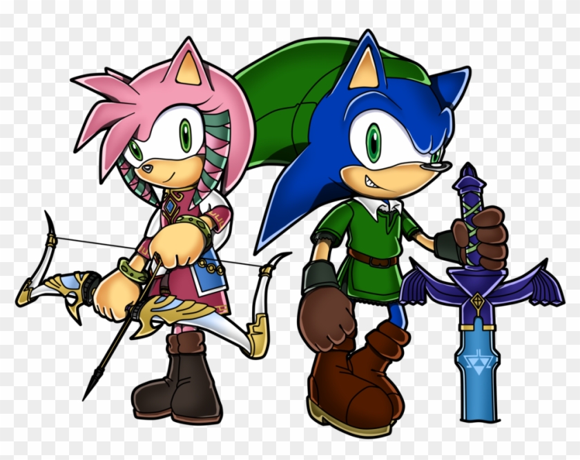 Sonic And Zelda Crossover - Legend Of Zelda Sonic #712164