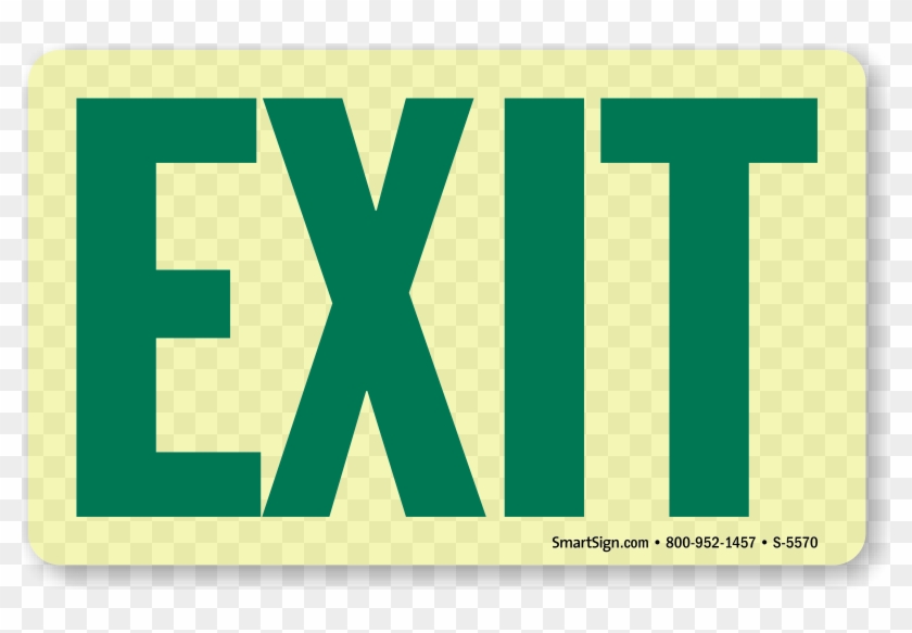 Zoom, Price, Buy - Exit Sign #712192