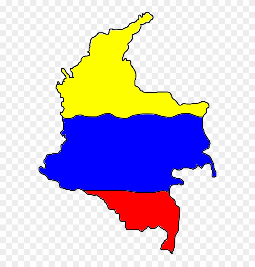 Get Notified Of Exclusive Freebies - Mapa De Colombia En Png #712215